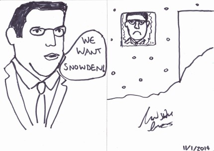 funnyone - we want snowden